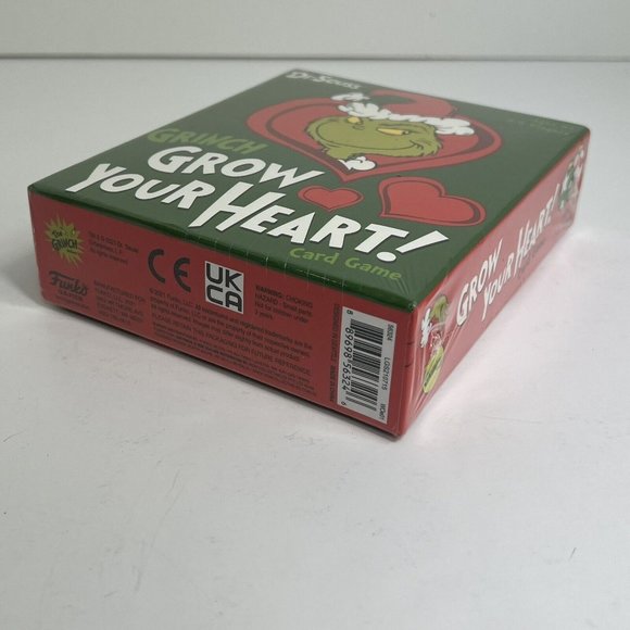 Dr Seuss Grinch Grow Your Heart Card Game Funko Games Christmas Holiday New - Picture 7 of 12